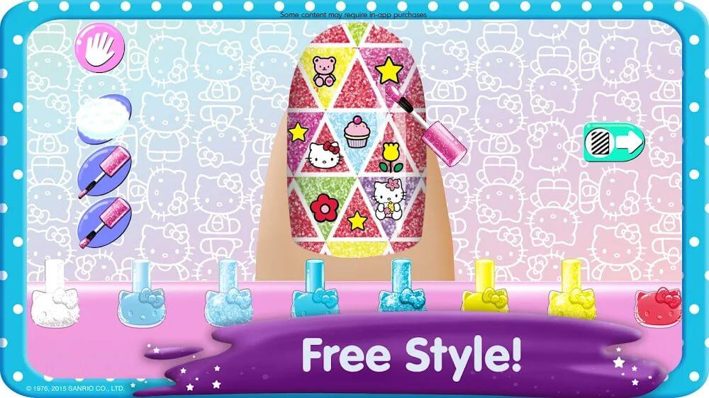 Hello Kitty Nail Salon 