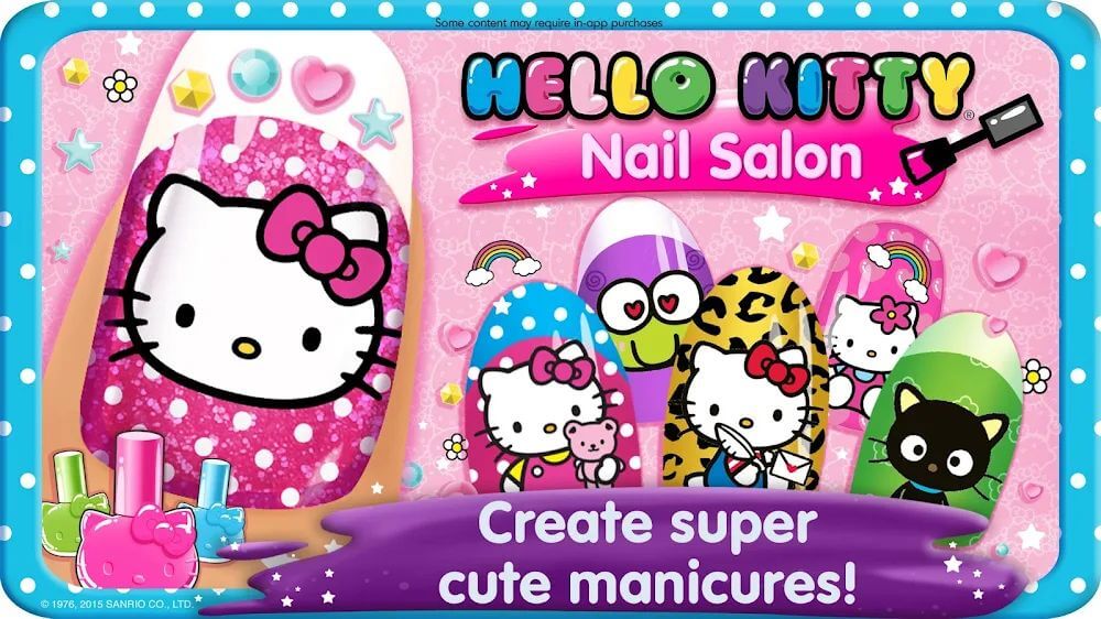 Hello Kitty Nail Salon 
