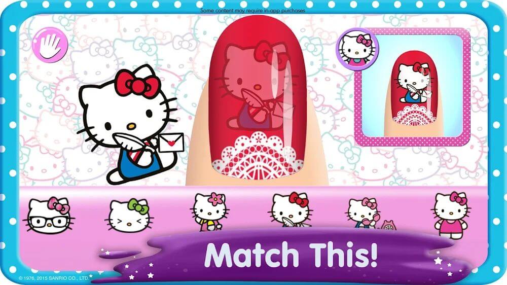 Hello Kitty Nail Salon 