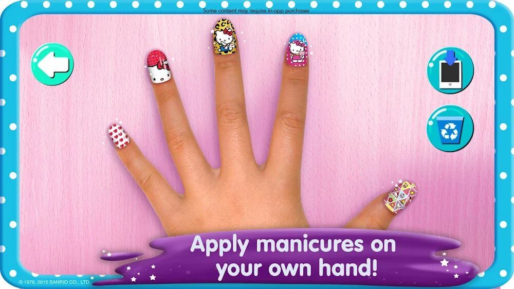 Hello Kitty Nail Salon 