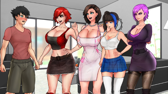 Confined with Goddesses v1.0 apk