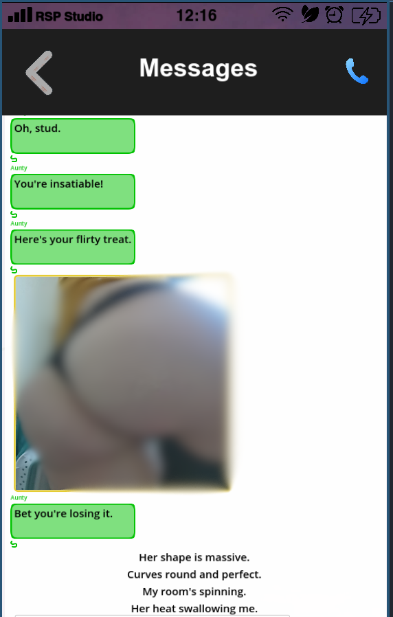 The Day I Sent My Aunt My pepe