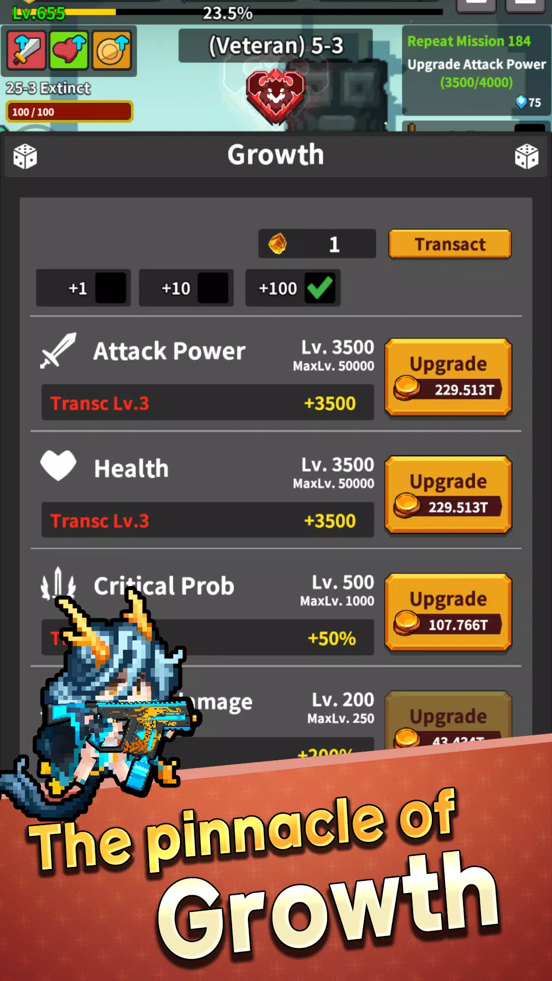 GunBladeGirl idle