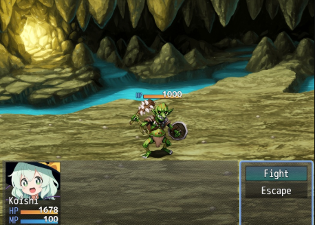 Koishi Komeiji’s defeat! Cave Adventure