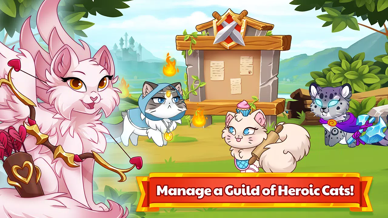 Castle Cats - Idle Hero RPG APK