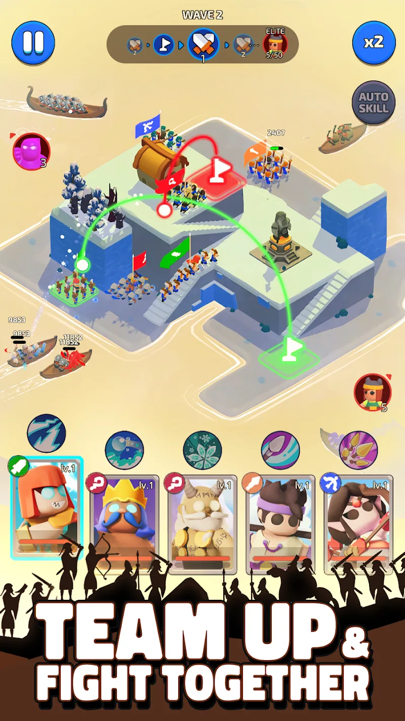 North War: Island Defense 3D