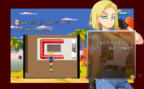 Kamehouse Challenge Android 18+ by foxicube