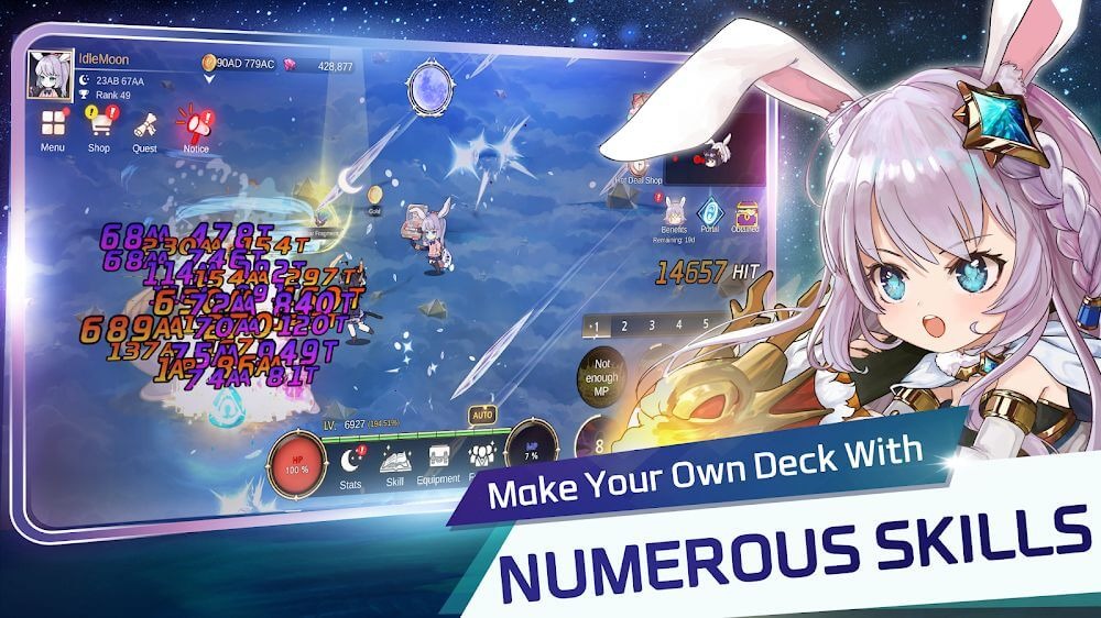 Idle Moon Rabbit: AFK RPG Mod