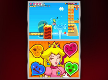 Super Princess Peach Bonus Game