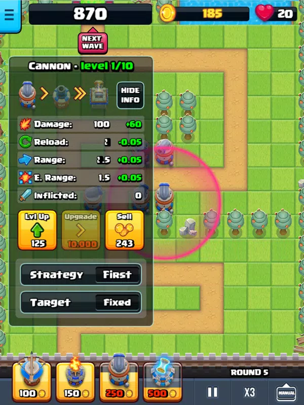 Endless Siege : Tower Defence