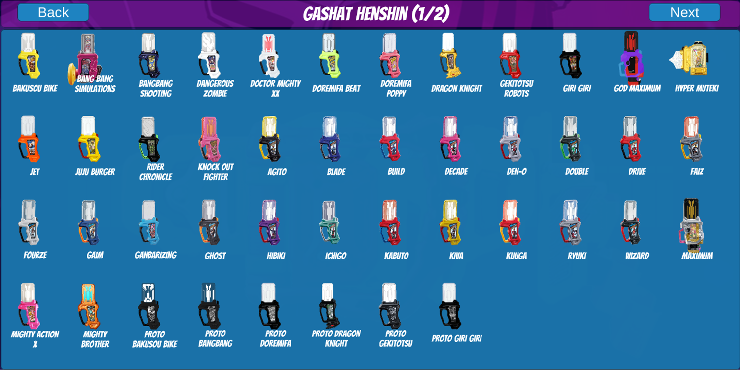 DX Henshin Belt Sim for ExAid