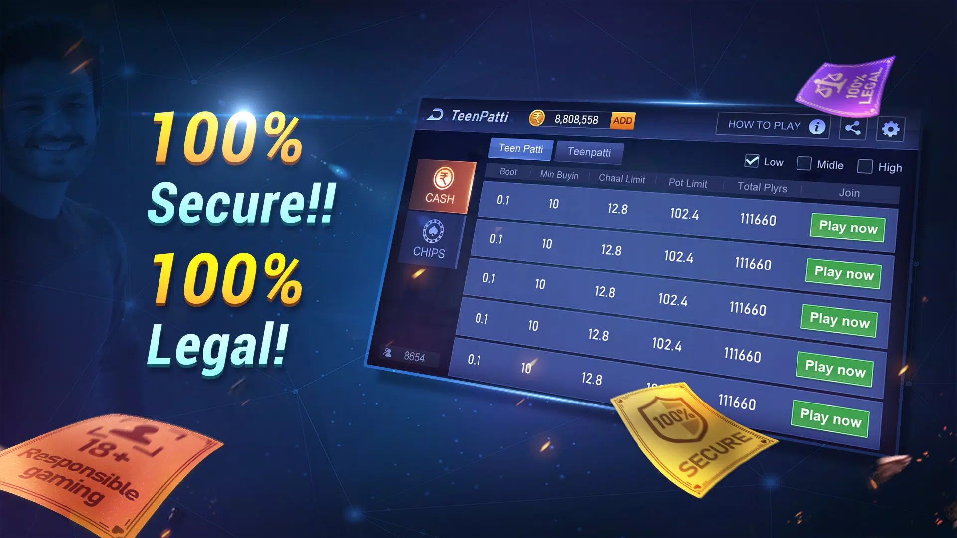 TeenPatti Vungo