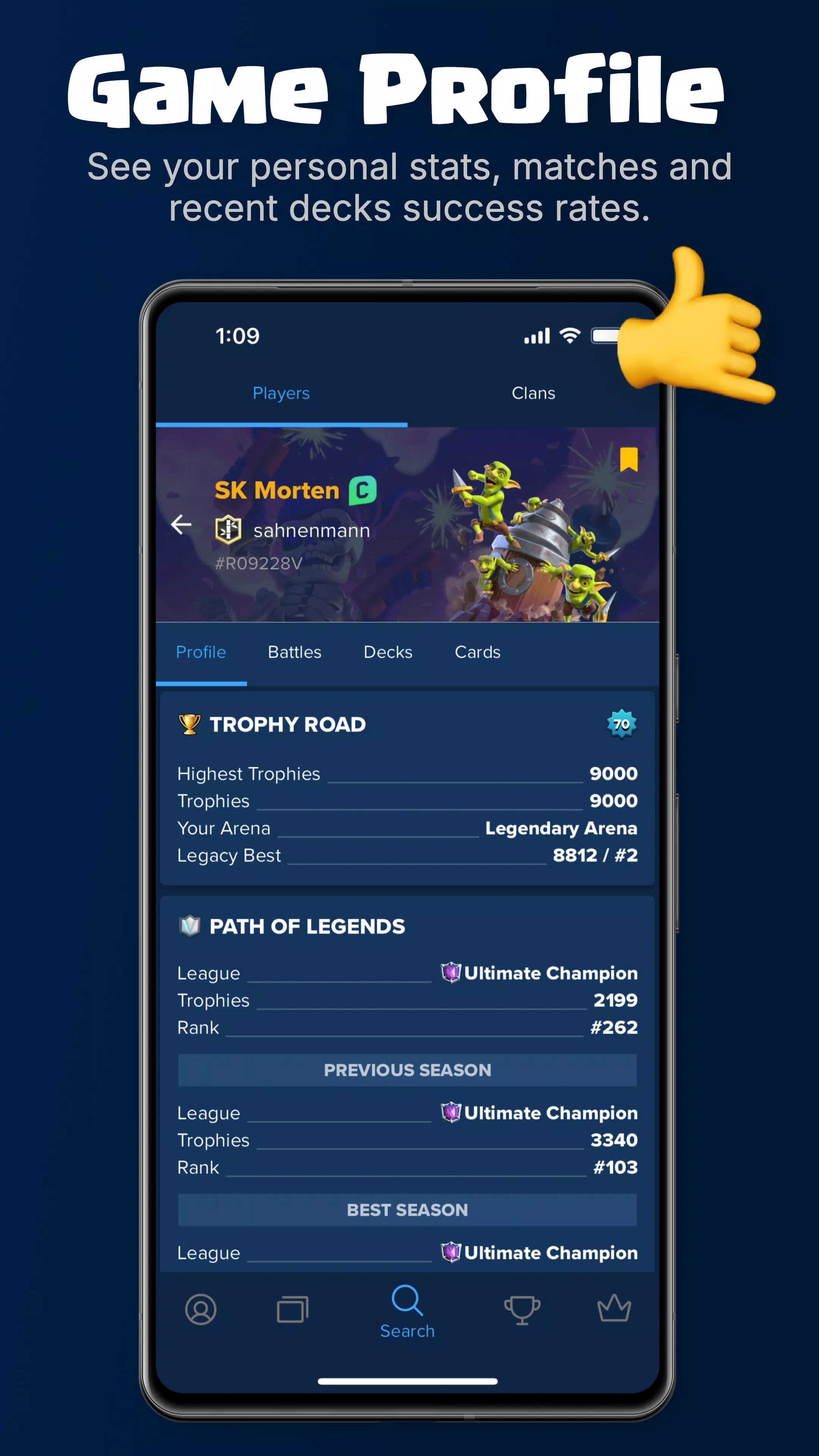 Stats Royale