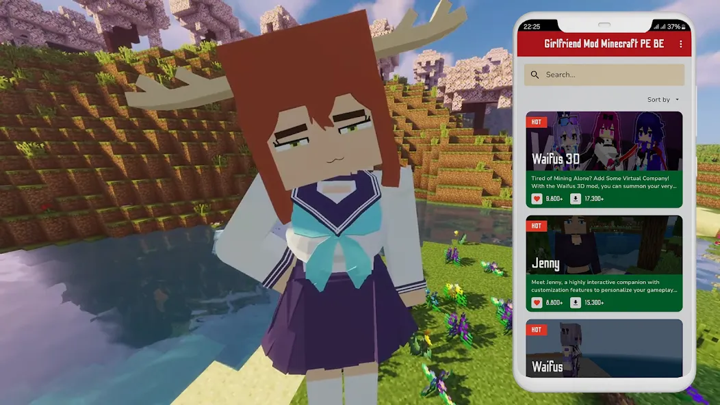 Jenny MOD for Minecraft PE