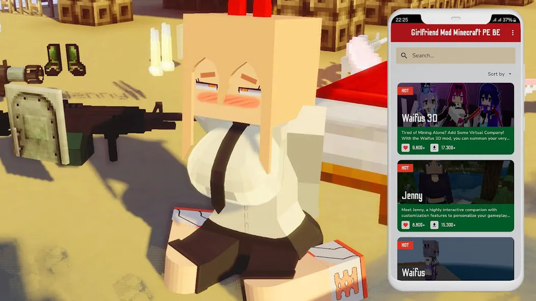 Jenny MOD for Minecraft PE