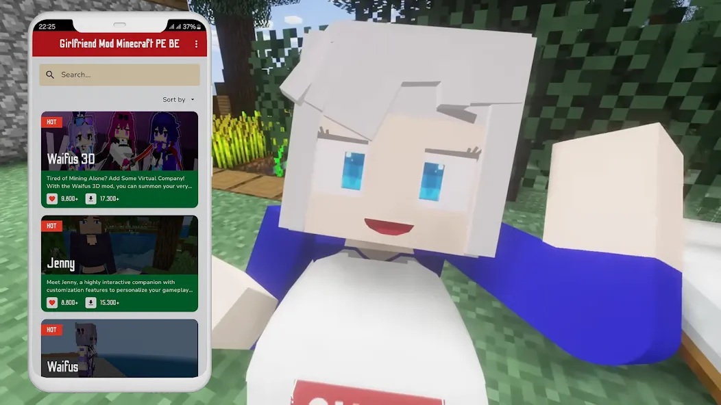 Jenny MOD for Minecraft PE