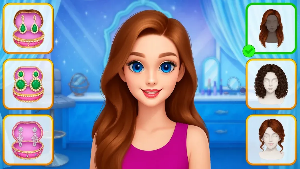Star Girl Dress Up & Makeup