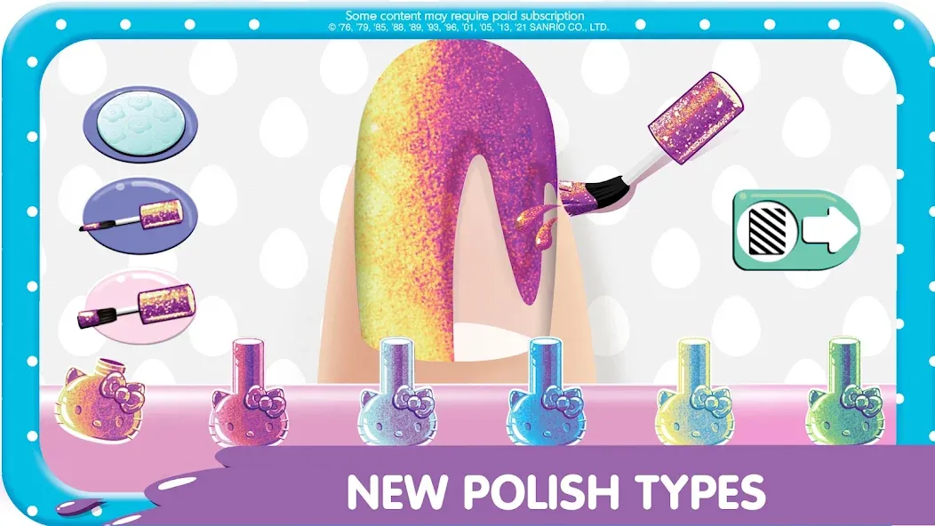 Hello Kitty Nail Salon