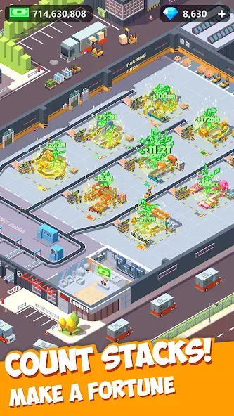Idle Courier Tycoon