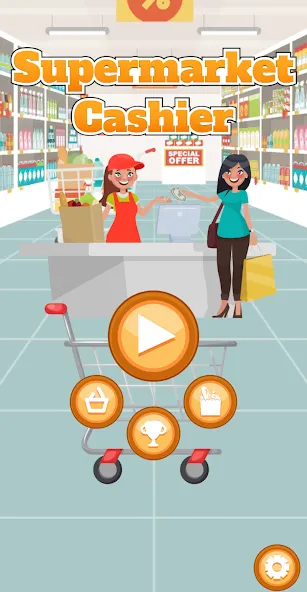 Supermarket Cashier Simulator
