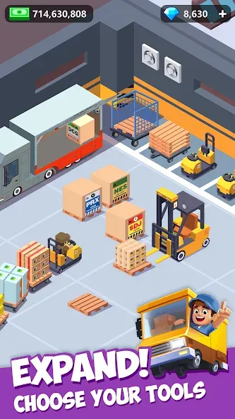 Idle Courier Tycoon