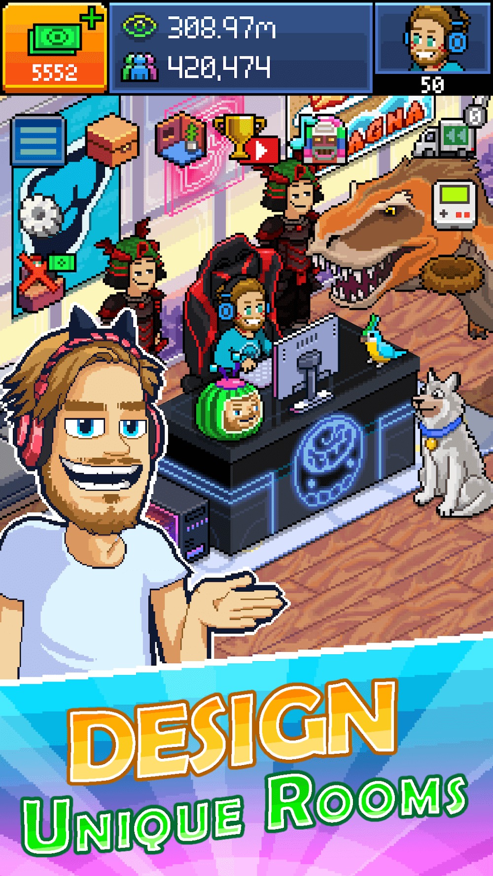 PewDiePie's Tuber Simulator PewDiePie's Tuber Simulator
