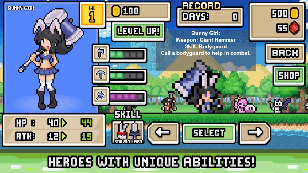 Pixel Survive Mod