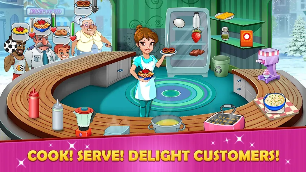 Kitchen story: Food Fever Game Kitchen story: Food Fever Game