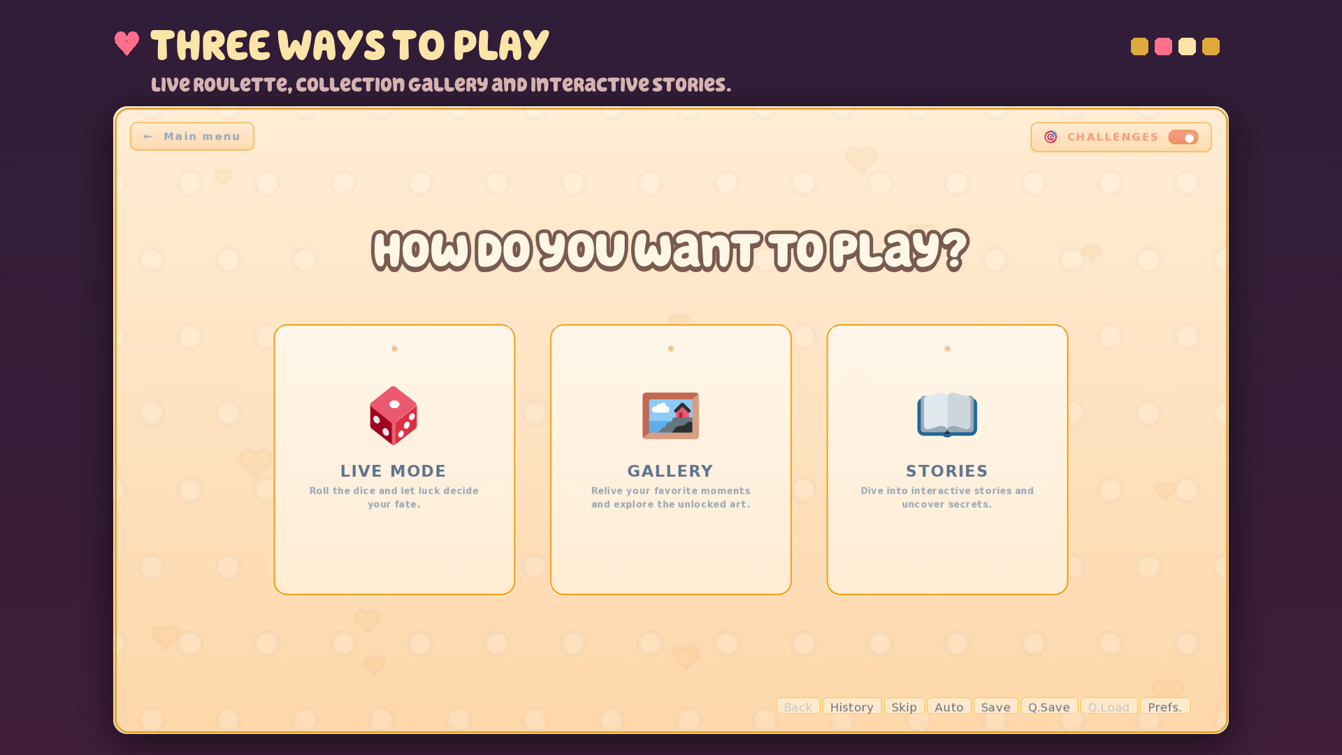 Daisy - A Playable Faproulette