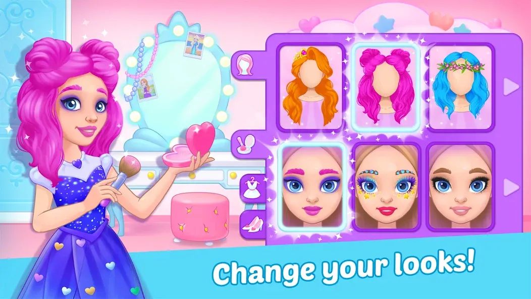 Princess Girl Paper House