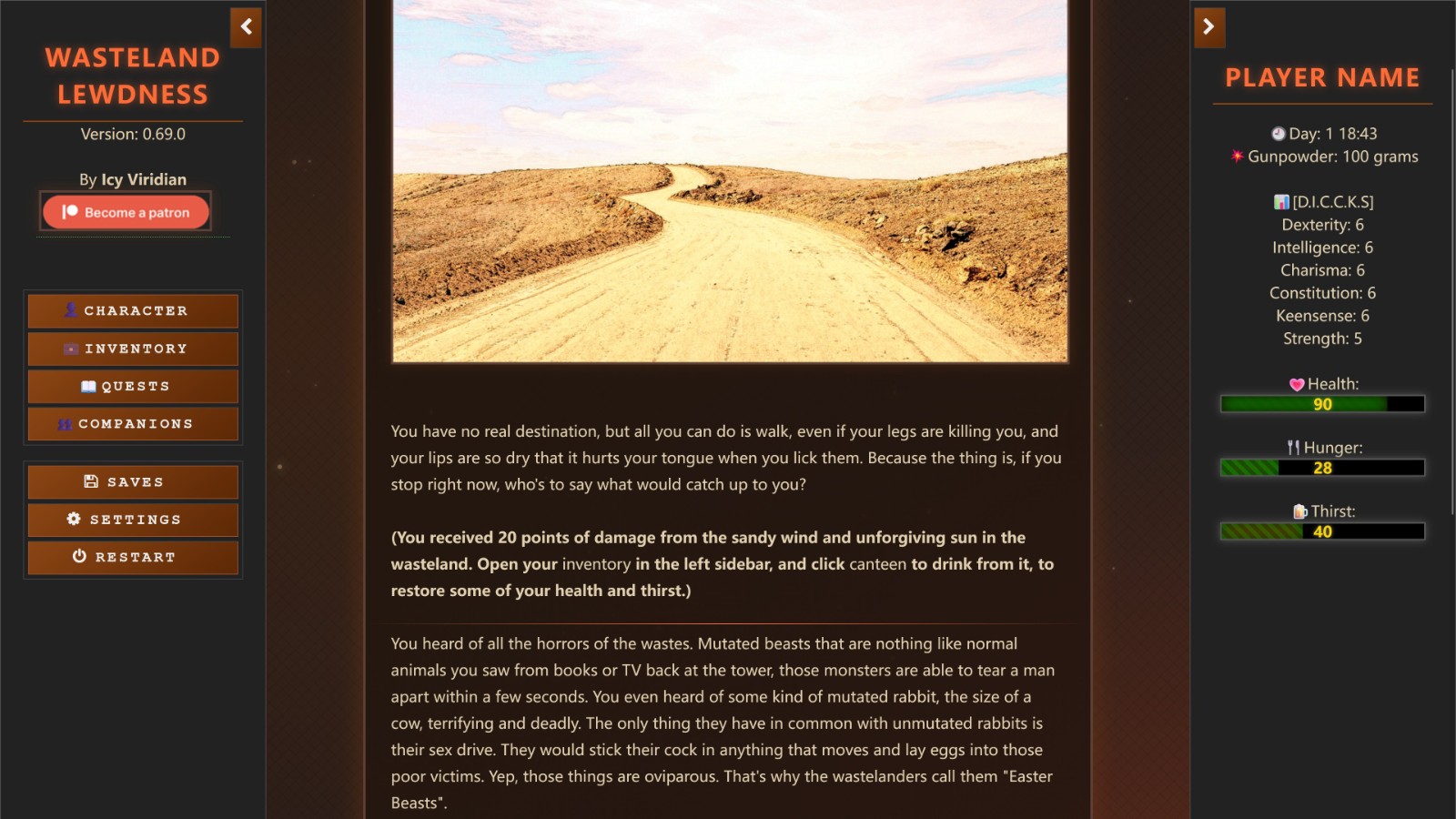 Wasteland Lewdness