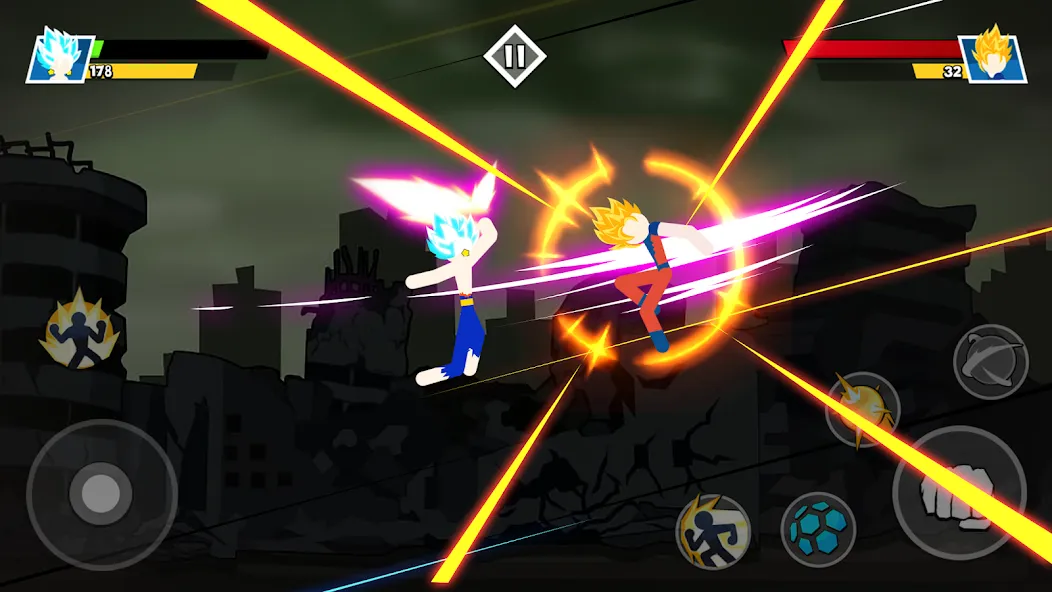 Stick Warriors Shadow Fight Mod