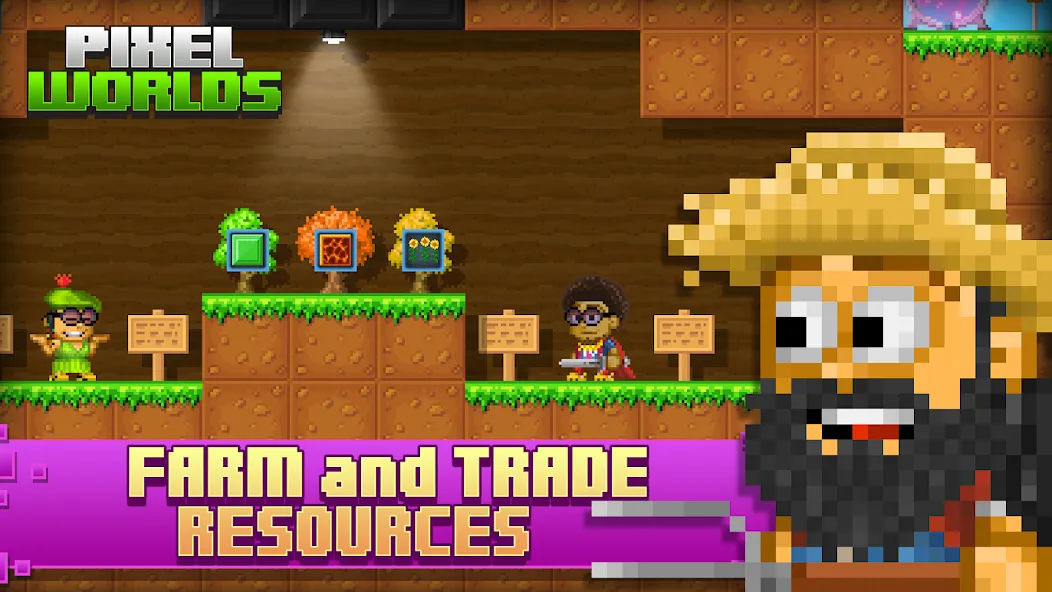 Pixel Worlds: MMO Sandbox