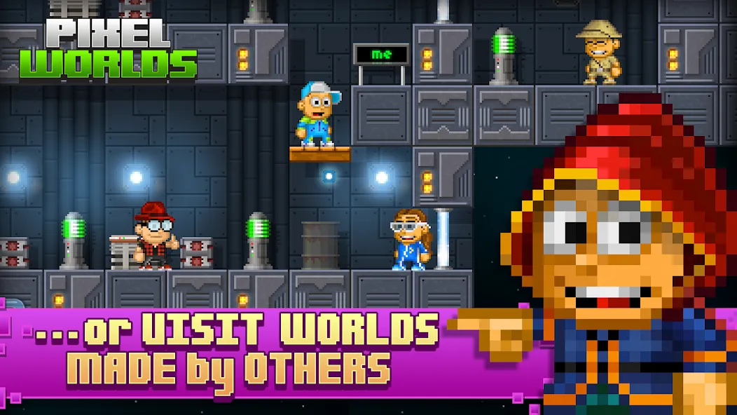 Pixel Worlds: MMO Sandbox