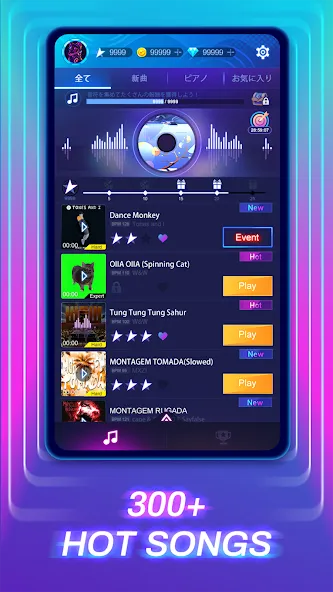 Piano Fire 2: Slide Challenge