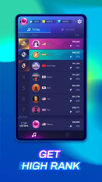 Piano Fire 2: Slide Challenge