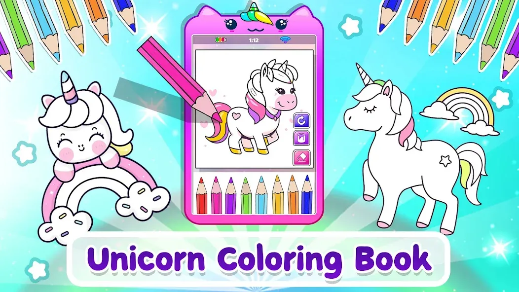 Unicorn phone mobile toy games