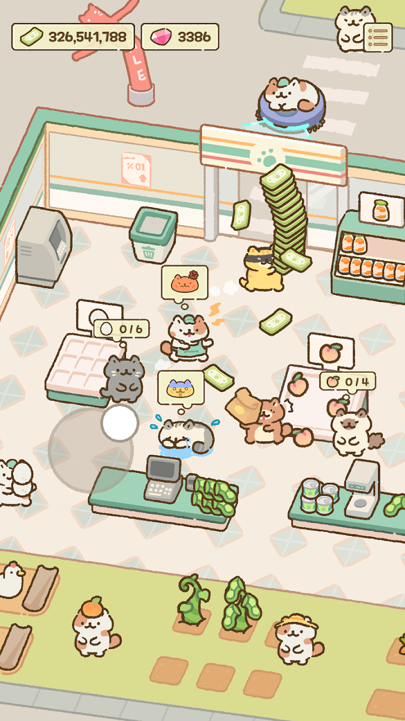 Cat Mart: Cute Grocery Shop Mod