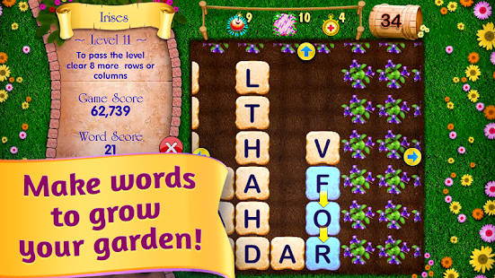 Letter Garden FREE Word Search
