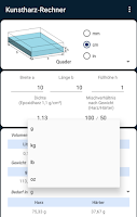Epoxy Resin Calculator