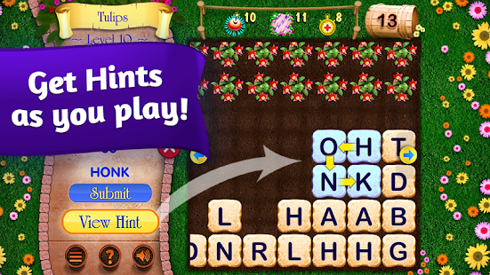 Letter Garden FREE Word Search