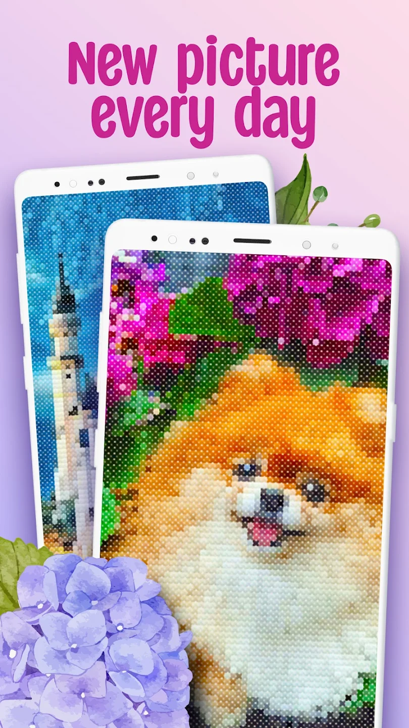 cross-stitch: coloring book