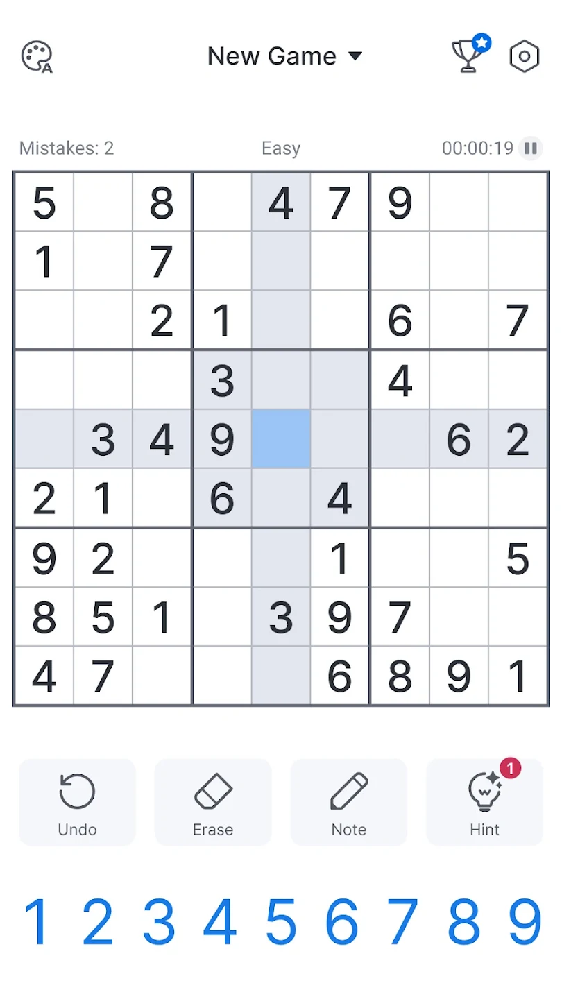 Sudoku - Classic Sudoku Puzzle