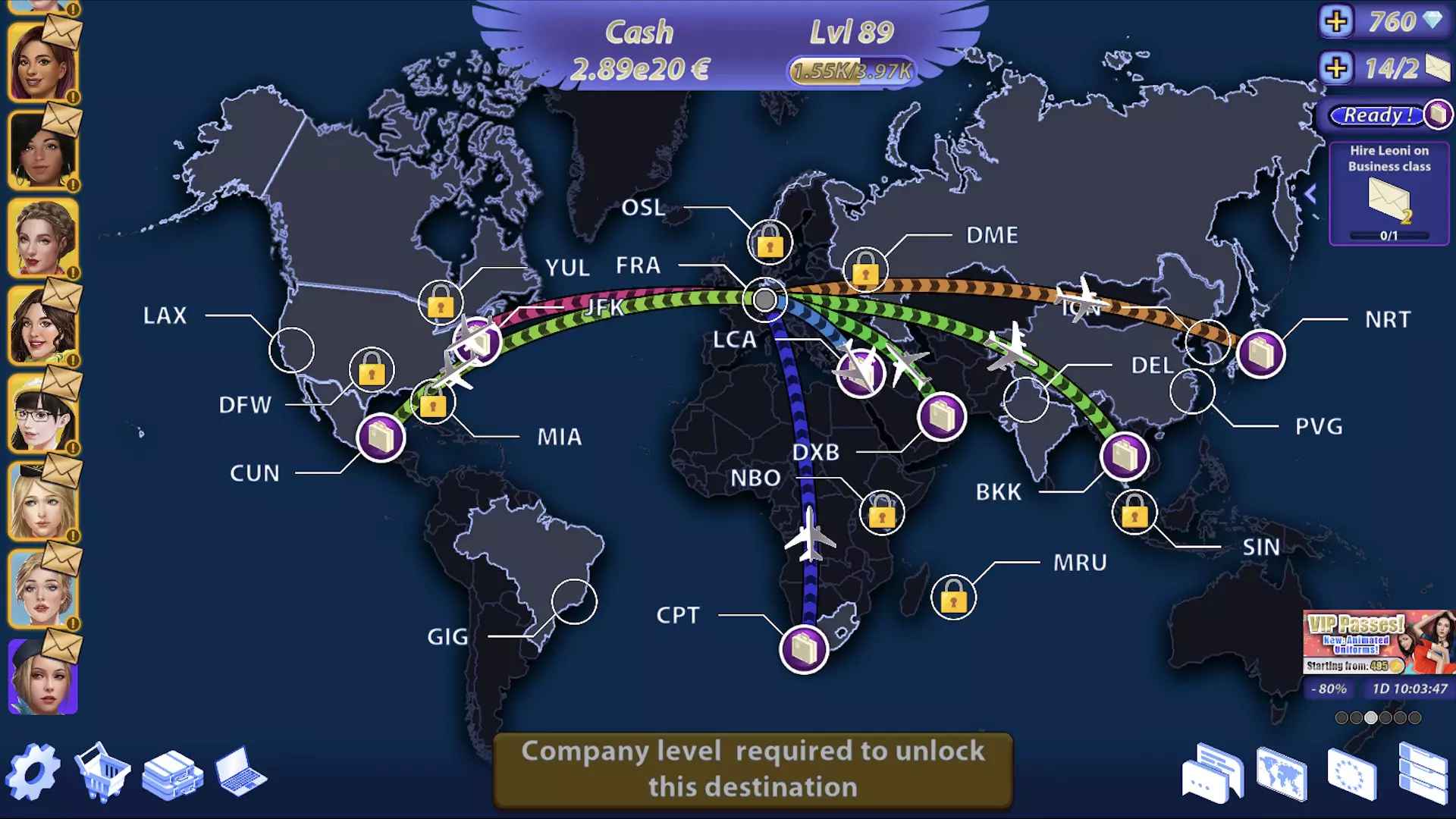 Sexy Airlines v2.3.3.6 APK (Unlimited Money/Unlocked)