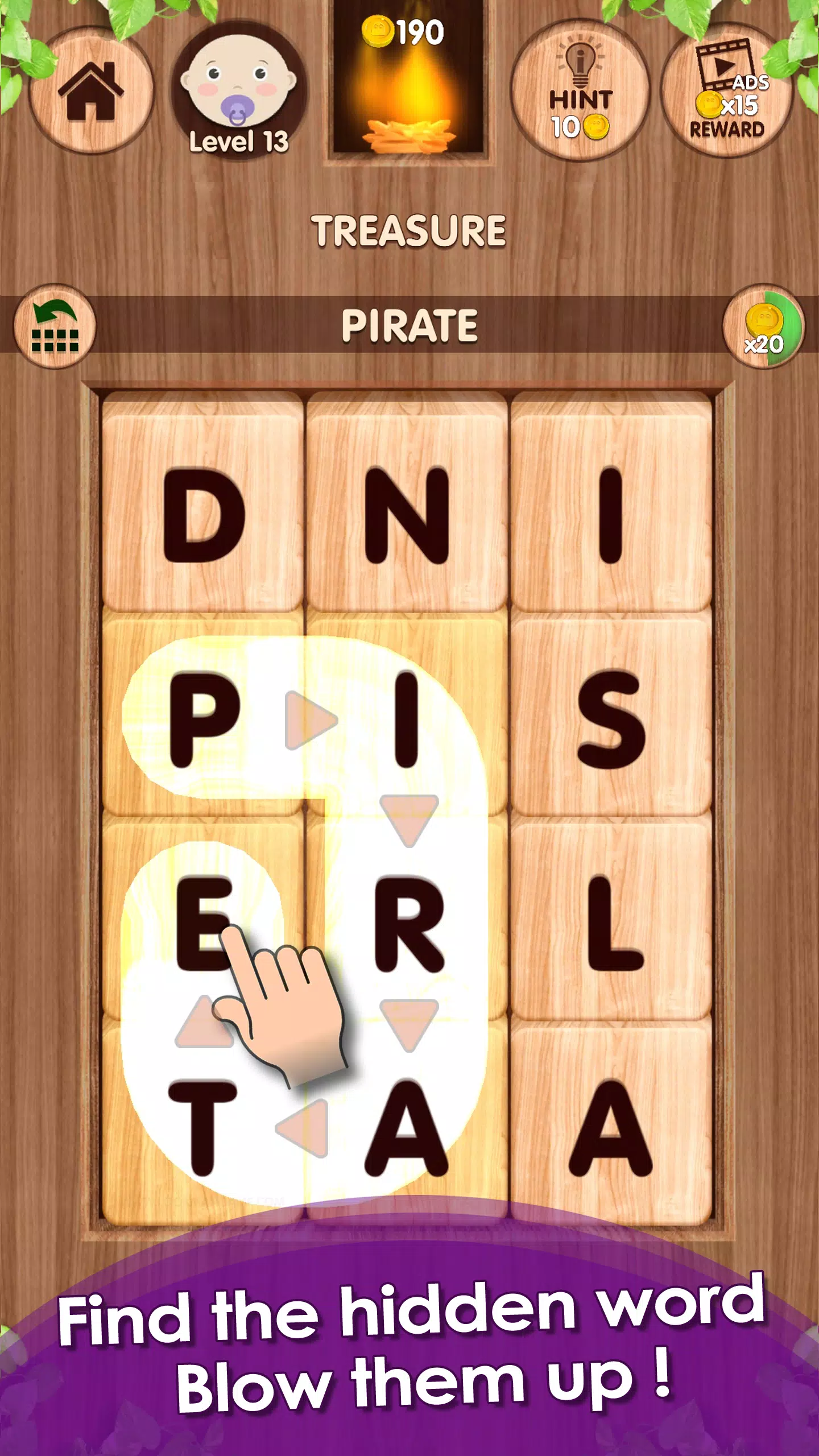 Falling! Word Game - Brain Training Games