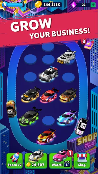 Merge Neon Car