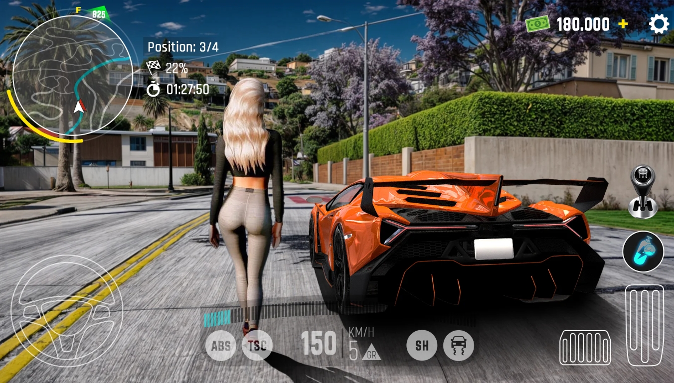 Car Driving Traffic Simulator