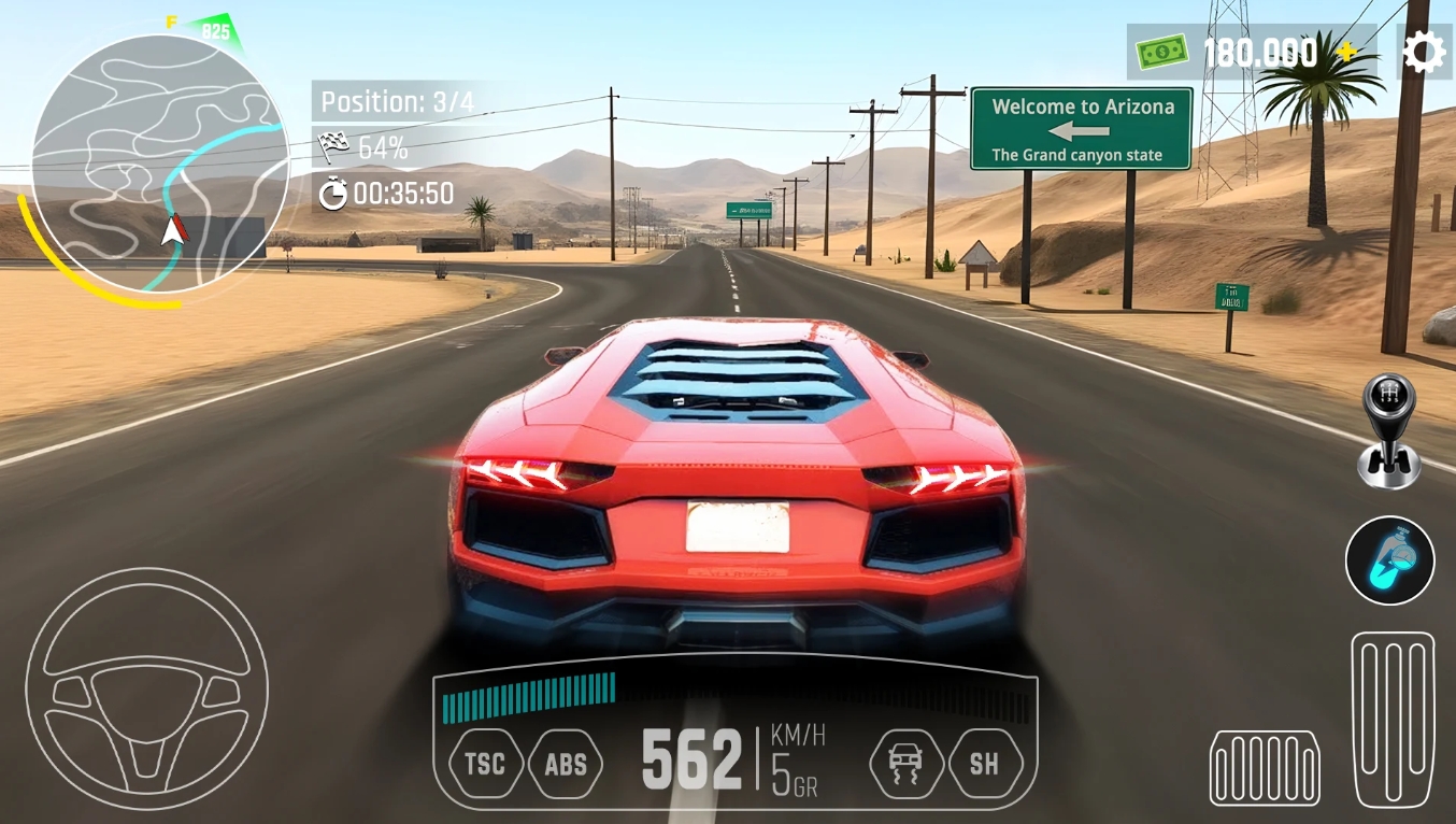 Car Driving Traffic Simulator