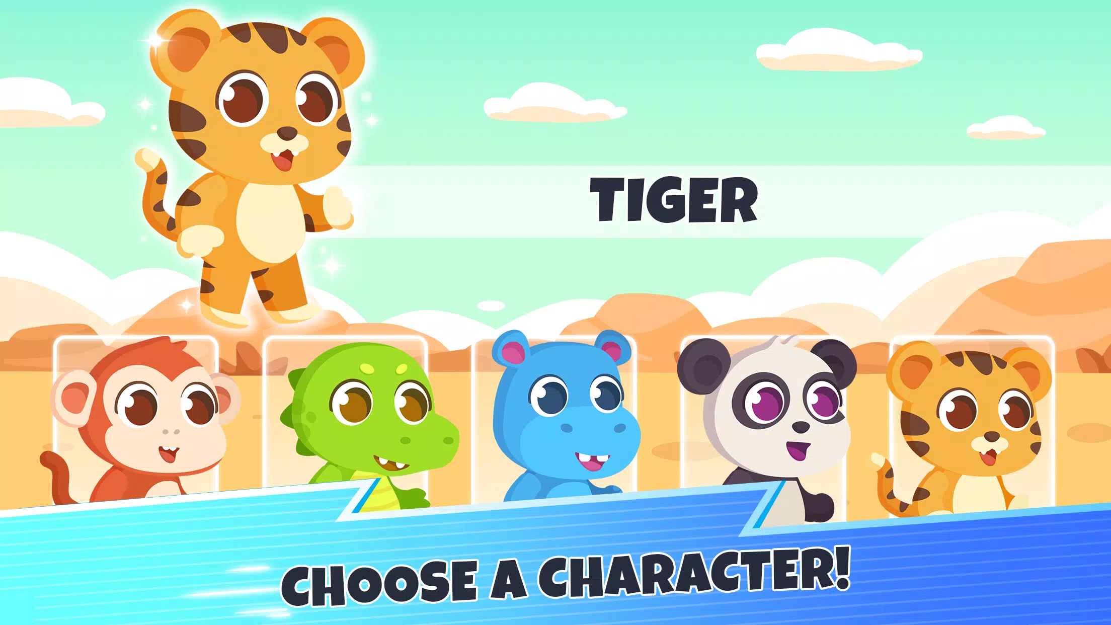 Animal racing games for kids