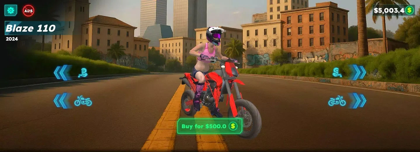 Wheelie Master: Moto Ride 3D